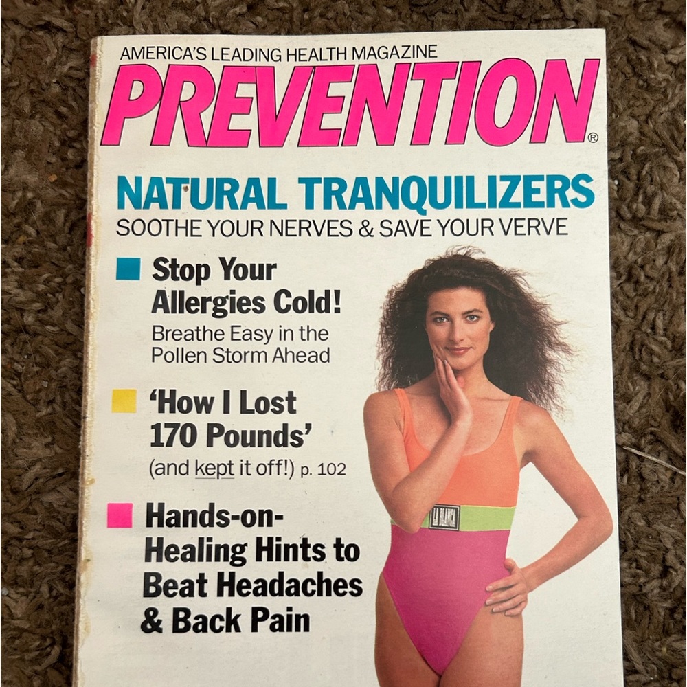 Vintage prevention magazines. August 1989 and June 1990 editions